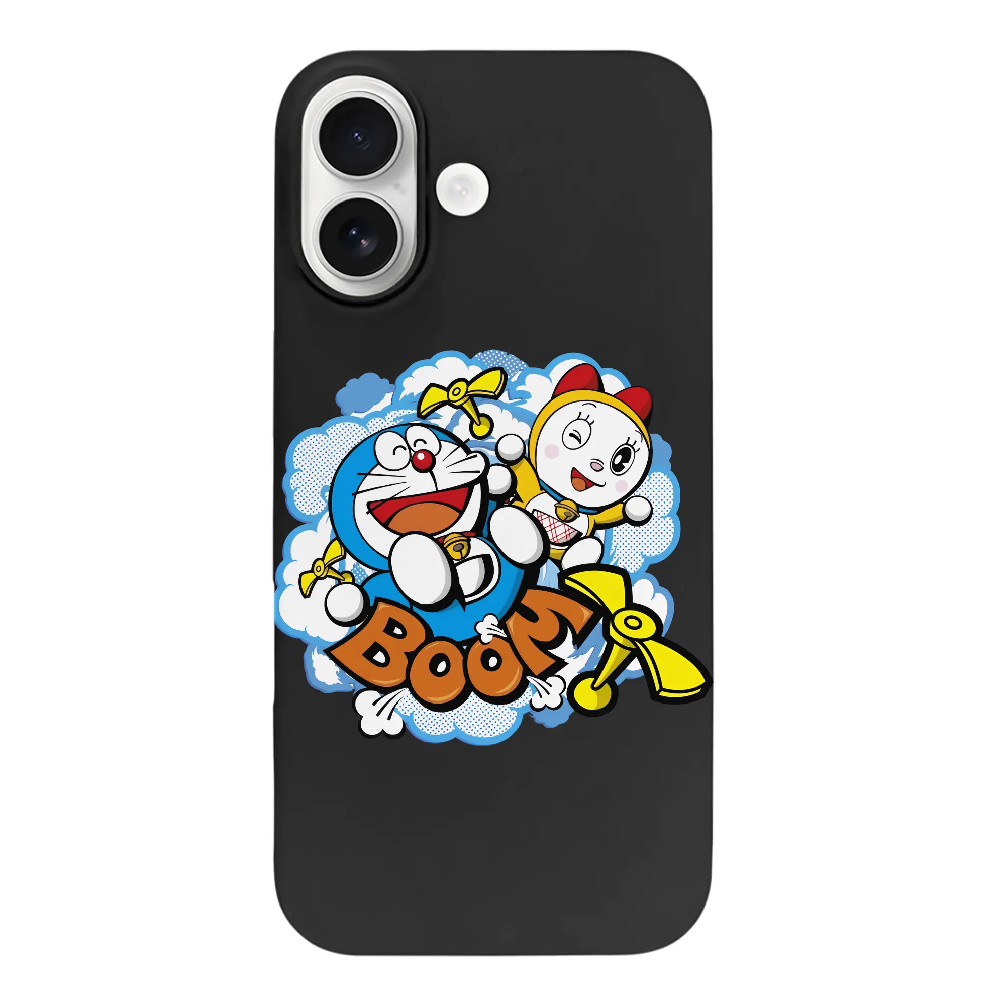 ドラえもん グッズ ドラミ - iPhone 17 シリーズ シリコンケース 薄型 耐衝撃 指紋防止 ソフトタッチカバー 精密フィット 傷防止 保護ケース iPhone 17/17 Air/17 Pro/17 Pro Max 対応